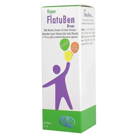 Hyper FlatuBen Tropfen 20ml - Nahrungsergänzungsmittel für die Verdauungsgesundheit