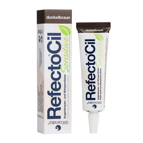 RefectoCil Sensitive Augenbrauen- und Wimpernfärbung Dunkelbraun 15ml