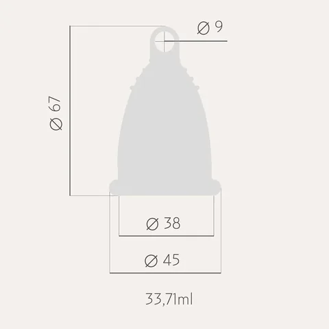 T.O.C. Menstrual Cup l