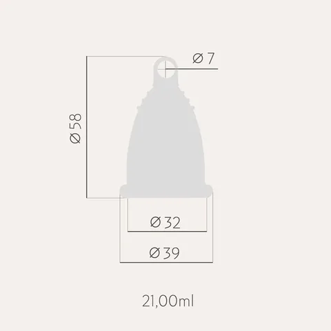 T.O.C. Menstrual Cup S