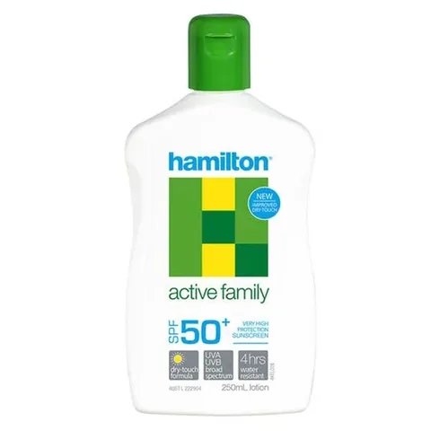 Hamilton Active Family Sonnenlotion SPF50+ 250ml