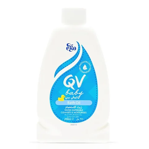 Qovy Baby Bath Oil for Kids - 250 ml