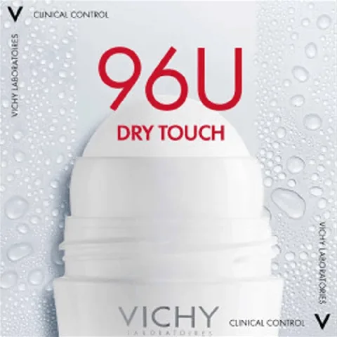Vichy فيشي كلينيكال كنترول مزيل العرق رول أون ٥٠ مل