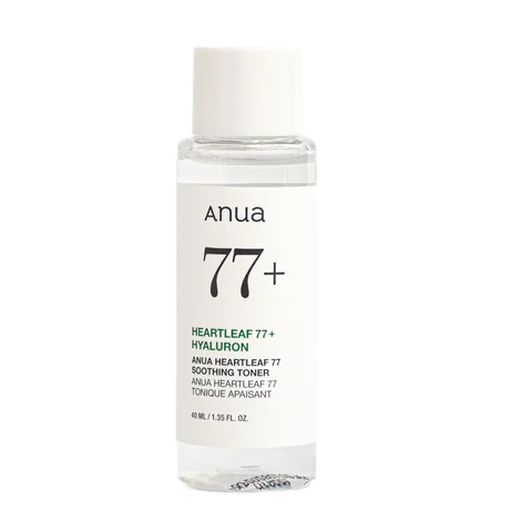 Heart Leaf Soothing Toner with Hyaluron for Redness and Irritation Relief for Sensitive Skin by Anua Birch 40ml