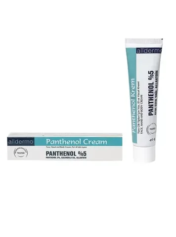 Alldermo Panthenol Creme 40g - Feuchtigkeitsspendende Hautreparaturcreme