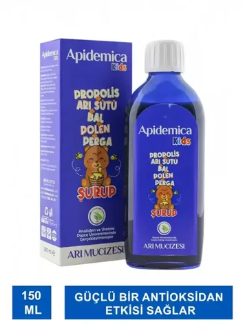 Сироп Apidemica Allbee с прополисом, маточным молочком, медом и пчелиным хлебом 150 мл от Apidemica