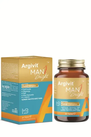 Argivit أرجيفيت مان برايت جولد كومبلكس 30 قرصًا