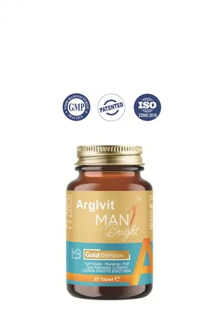 Argivit أرجيفيت مان برايت جولد كومبلكس 30 قرصًا