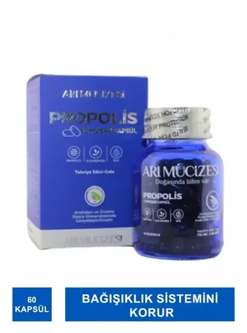 Arı Mucizesi Propolis-oleuropein And Boron Containing Supplementary Food 60 capsules
