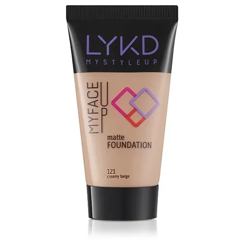 LYKD Fond de Teint Mat 121 Beige Crème