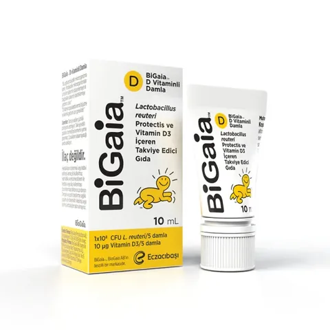 Bigaia قطرات بيجايا بروبيوتيك وفيتامين د 10 مل