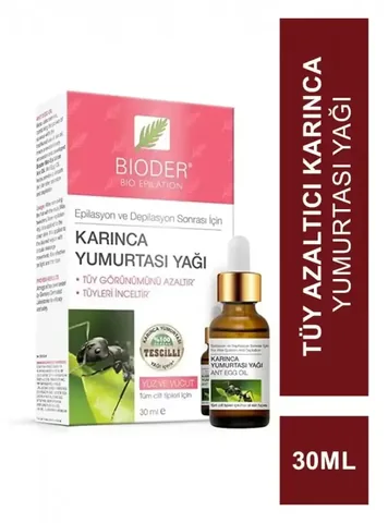 Bioder Bio Epilation Hair Reducing Ant Egg Oil 30 ml
