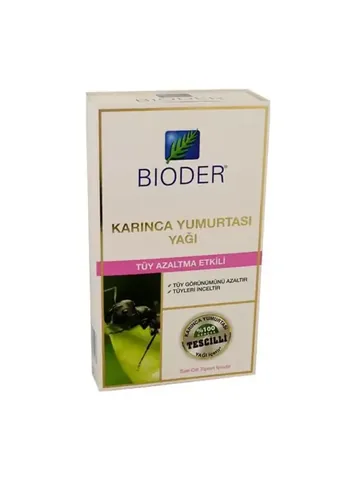 Bioder Bio Epilation Hair Reducing Ant Egg Oil 30 ml