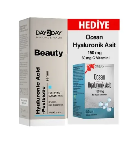 Hyaluronsäure-Serum und Meereskapseln Duo von Day2Day Beauty