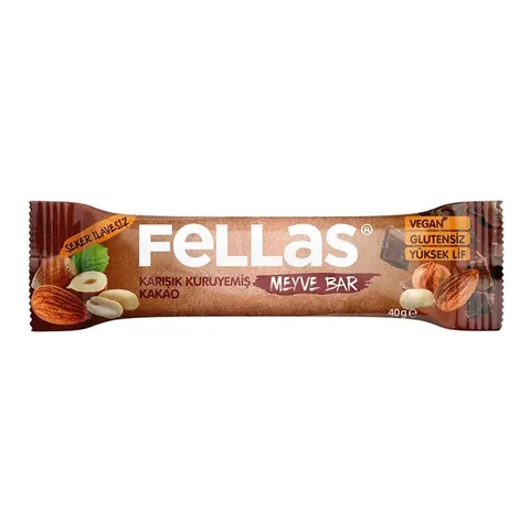 Fellas Misch-Nüsse Frucht Riegel - 40g