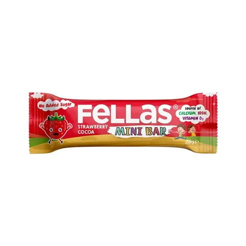 Fellas Kids Fruit Bar - Strawberry And Cocoa 28 gr