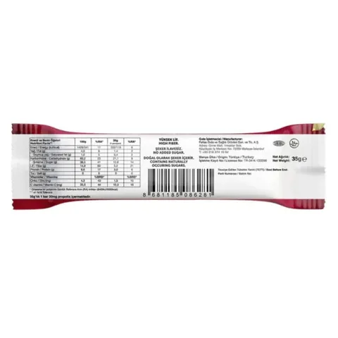 Fellas Vitamin Frucht Riegel - Cranberry &amp; Kürbiskern 35g