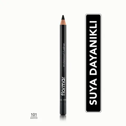 Flormar Waterproof Eyeliner 101 black Ice