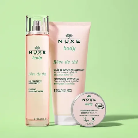 Nuxe Body Réve de Thé Erfrischendes Duschgel 200 ml