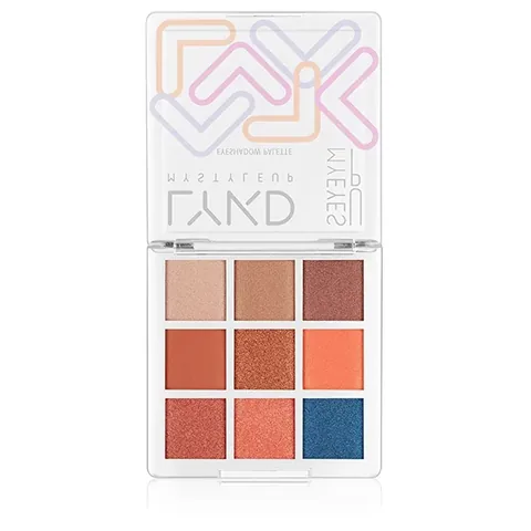 Lykd 9 pcs Eyeshadow Palette 250 sunset Glow