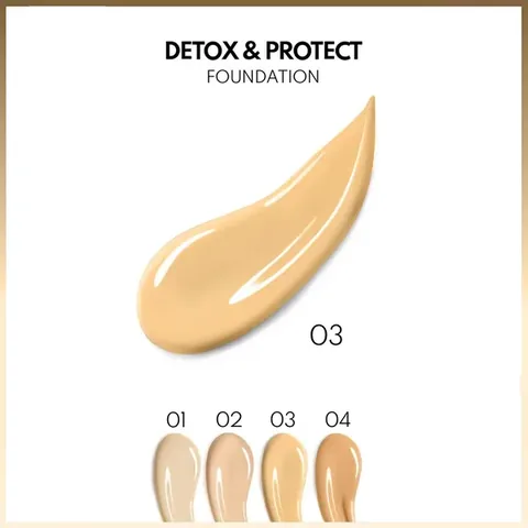 Note Detox &amp; Protect Foundation Spf 15 03 medium Beige