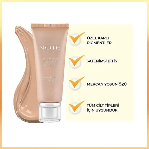 Note Mineral Foundation Spf 15 401