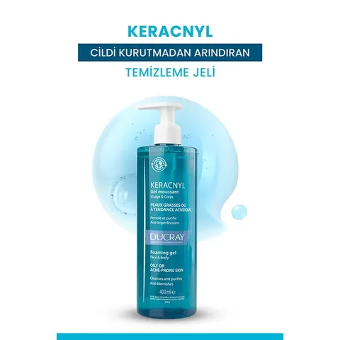 Purifiez votre peau : Gel Nettoyant Ducray Keracnyl 400 ml