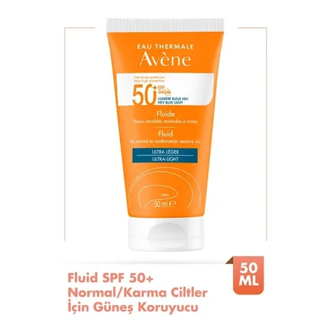 Avene Solaire Spf50+ Fluid Ultra Light 50 ml