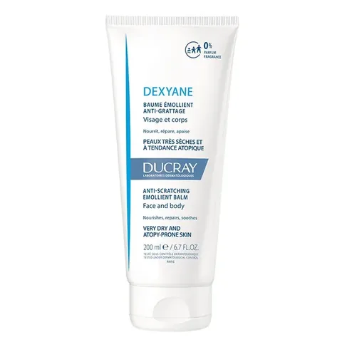 Ducray Dexyane 200ml Anti-Kratz Emollient Balsam für trockene Haut