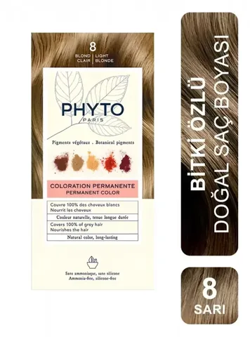 Phyto صبغة شعر فيتو فيتوكولر العشبية 8 أشقر
