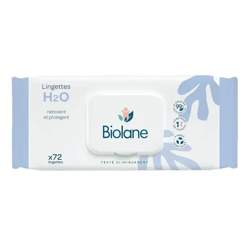 Biolane H2O Thick Wet Wipes 72 pcs
