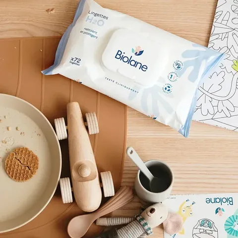 Biolane H2O Thick Wet Wipes 72 pcs