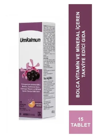 Umkaimun Geranium Extract Supplementary Food 15 effervescent Tablets