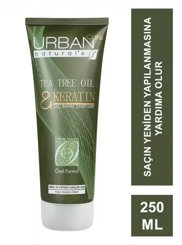 Urban Care Tea Tree Oil And Keratin Hair Care Shampoo 250 ml