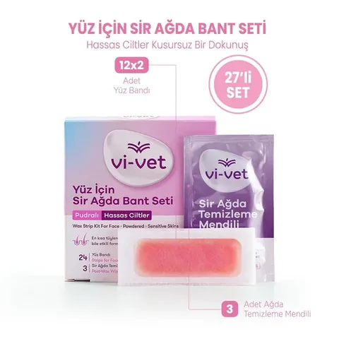 Порошок для восковой эпиляции Vi-vet, 24 полоски