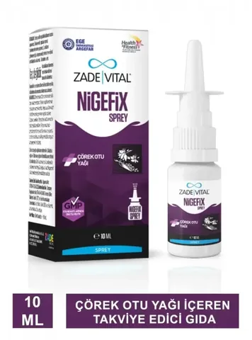 Zade Vital Nigefix Food Supplement Containing Black Seed Oil 10 ml