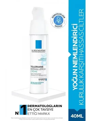 La Roche Posay Toleriane Dermallergo Cream For Sensitive Skin Moisturizing And Soothing Care 40 ml