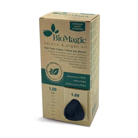 Biomagic Teinture Cheveux Noir N°1