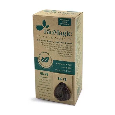 Biomagic Coloration Cheveux Chocolat Caramel