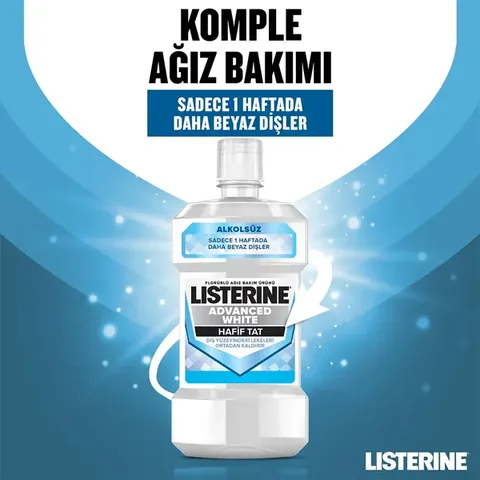 Blanchissez vos dents, protégez-les avec Listerine Advanced