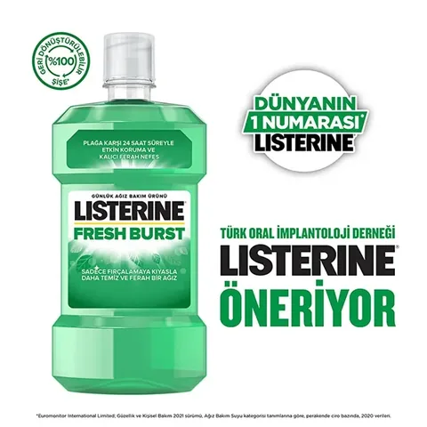 Listerine Fresh Burst Oral Care Product 500 ml