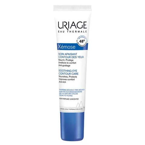 Apaisez et hydratez votre contour des yeux secs avec Uriage