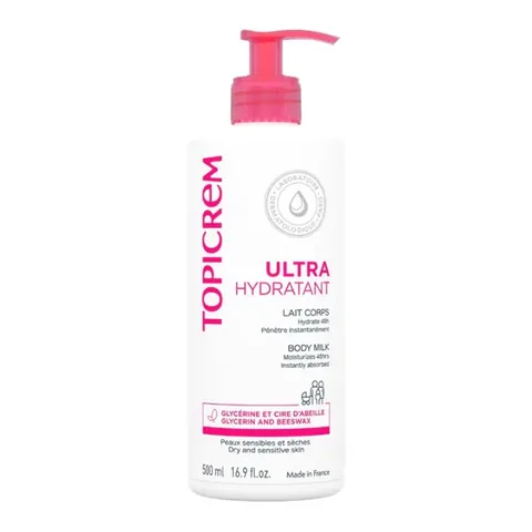 Topicrem Ultra Feuchtigkeitsspendende Körpermilch 500ml
