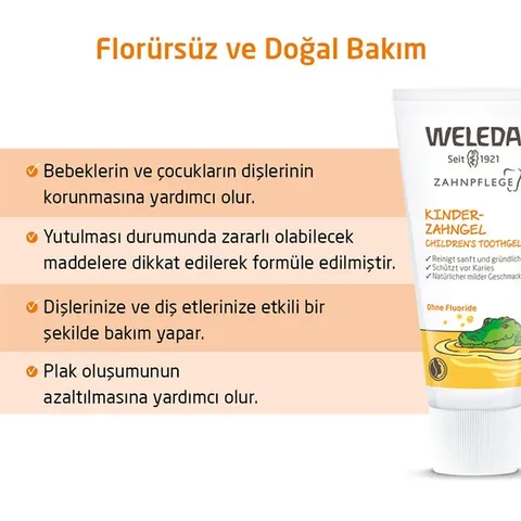Protégez les dents de vos enfants naturellement avec Weleda