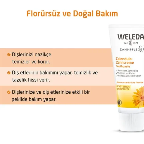Weleda Calendula Extract Organic Toothpaste 75ml