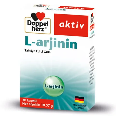 Doppel Herz Aktiv l Arginine 30 capsules