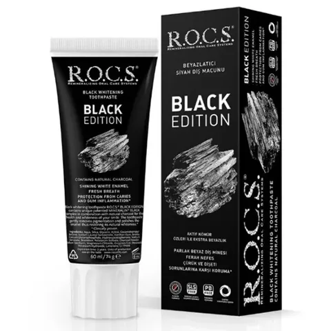 Rocs Black Edition Dentifrice