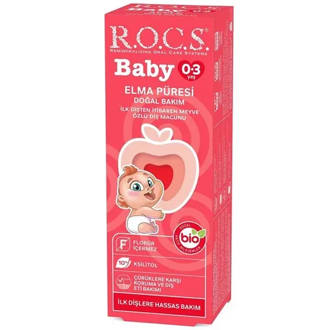 ROCS Baby Apfelmus Zahnpasta 0