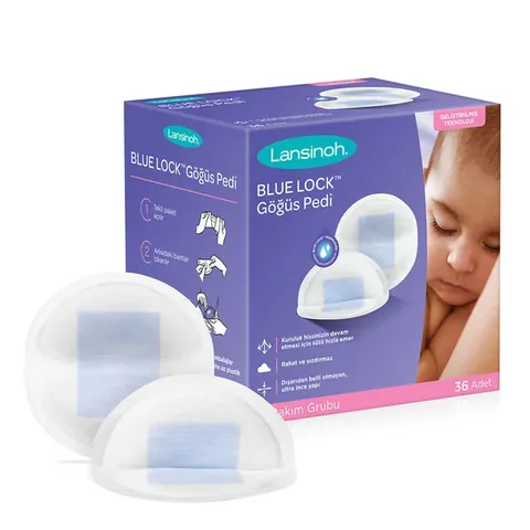 Restez au Sec & Confortable avec les Coussinets Lansinoh Blu