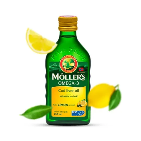 Möllers مولرز أوميجا 3 ليمون 250 مل